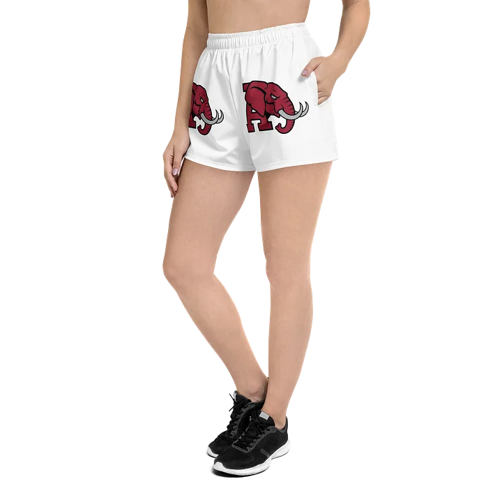 Women's Elephant Ink Athletic Shorts product image (2)