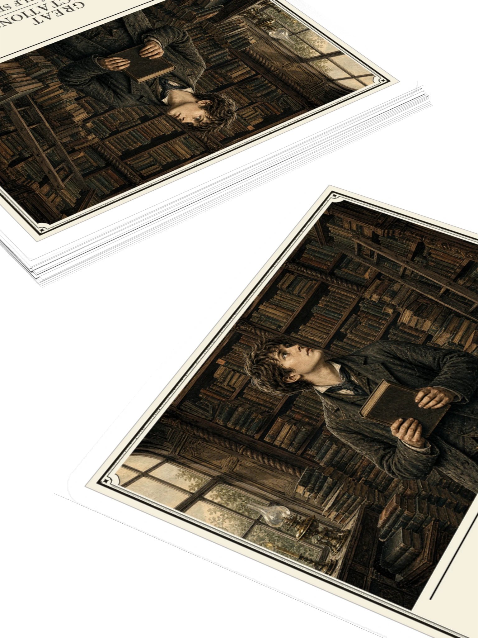 Great Expectations Modest Shelf Space -- Great Expectations Sticker product image (4)