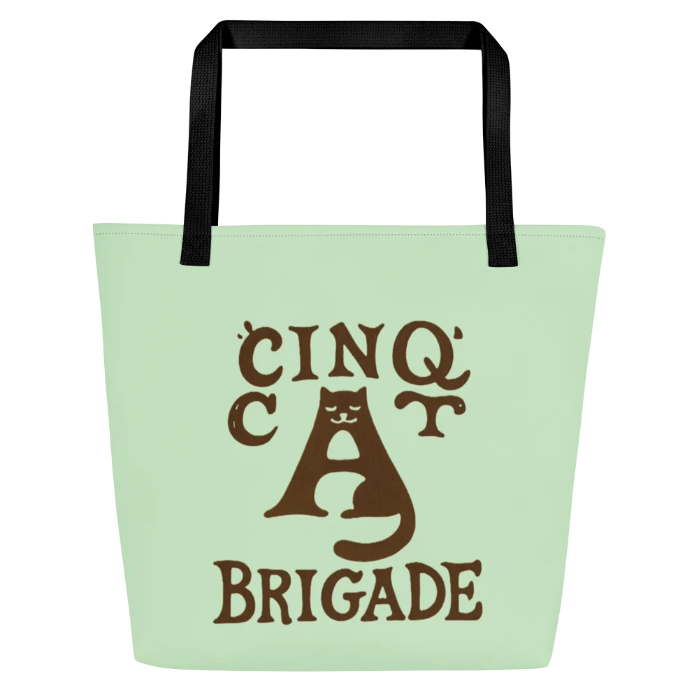 Cat Brigade Spring Tote Bag product image (3)