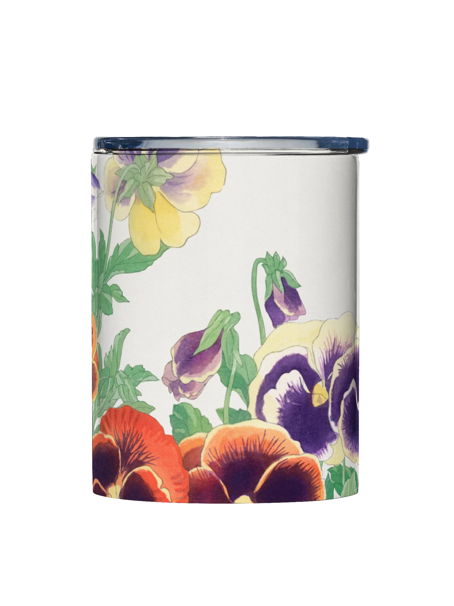 Pansies. 10oz Stainless Steel Tumbler product image (1)