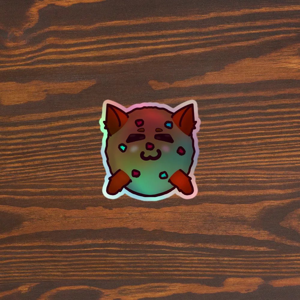 Cookie bean (holographic sticker) product image (5)