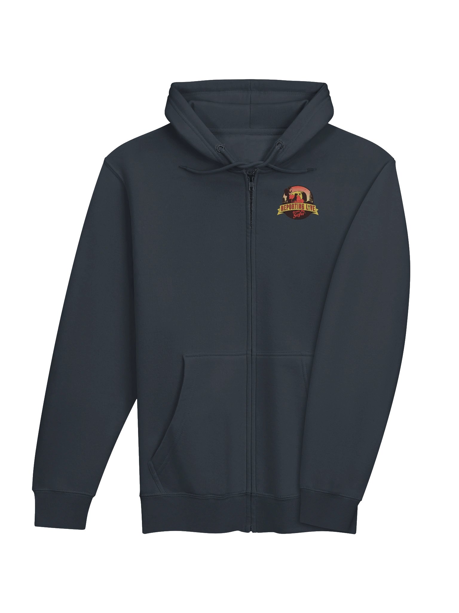 Blame It on the Wine Compos Mentis Zip Hoodie product image (20)