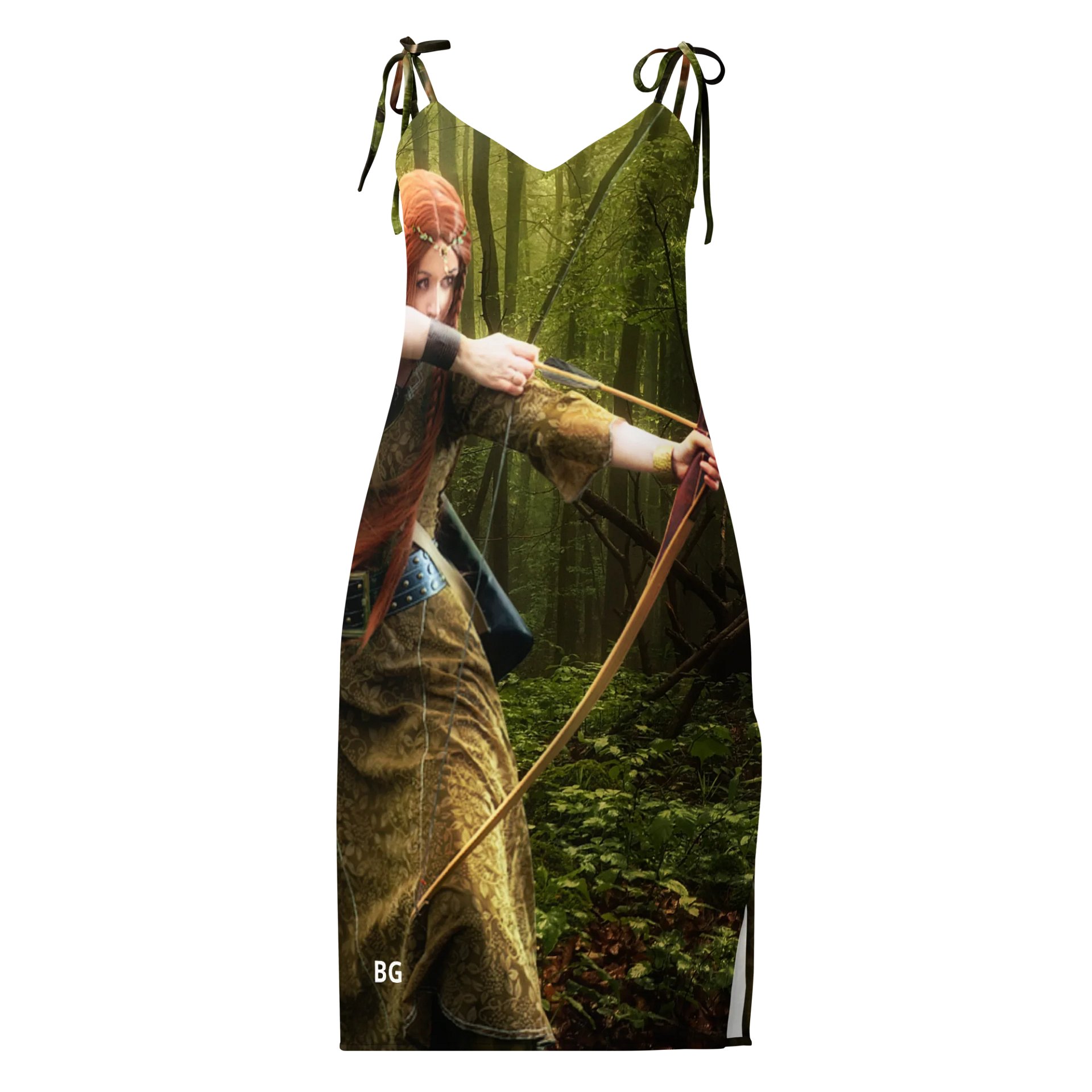 'Elven Stories - Rainhill' Chiffon Slip Dress product image (3)