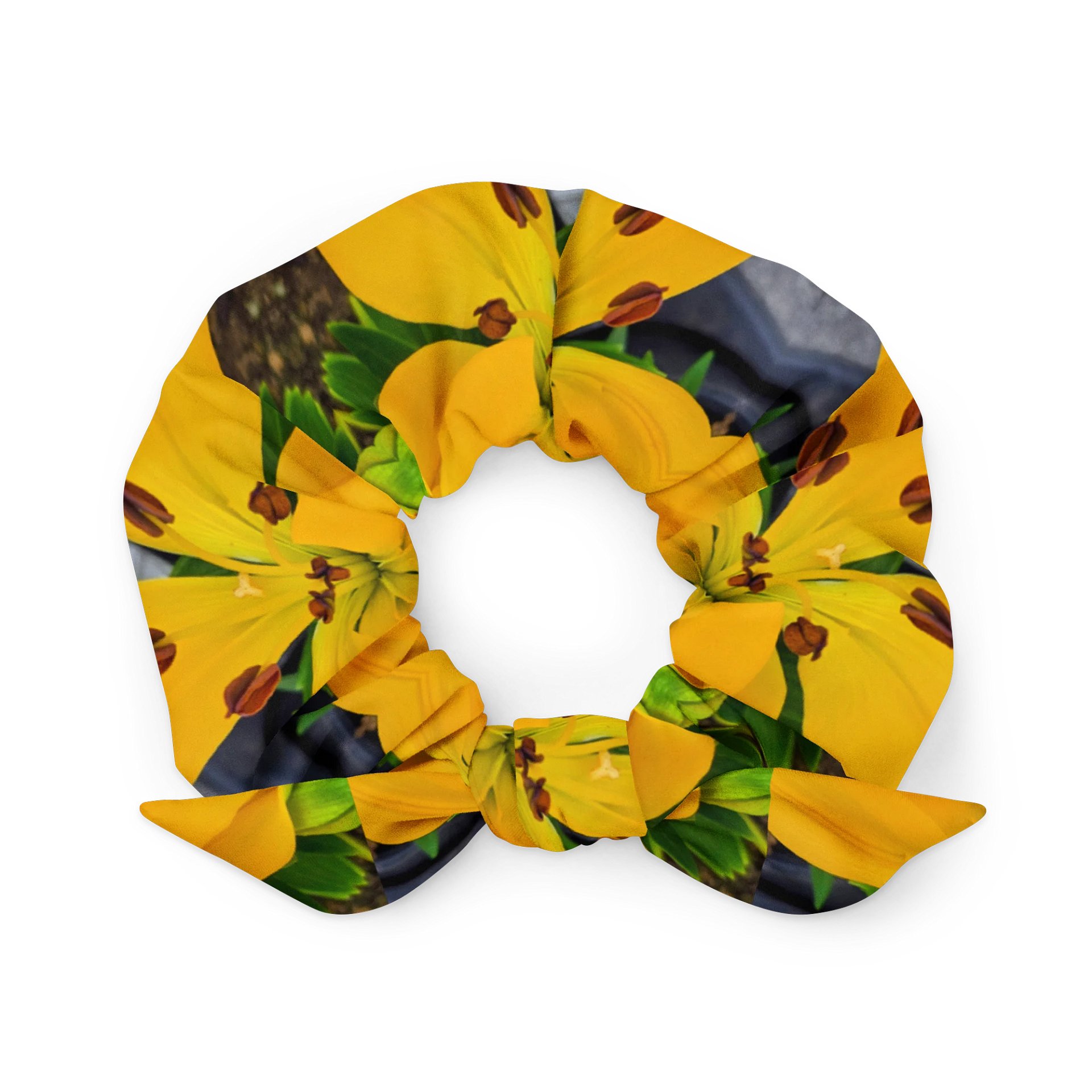Yellow Blooms Scrunchie product image (1)