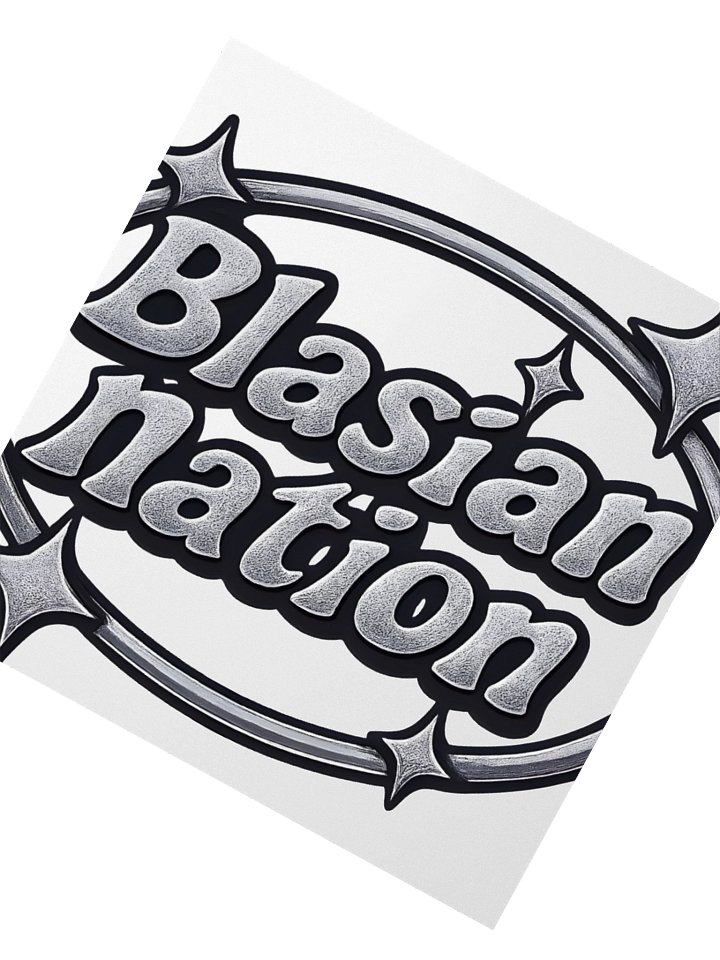 Blasian Nation Sticker product image (4)