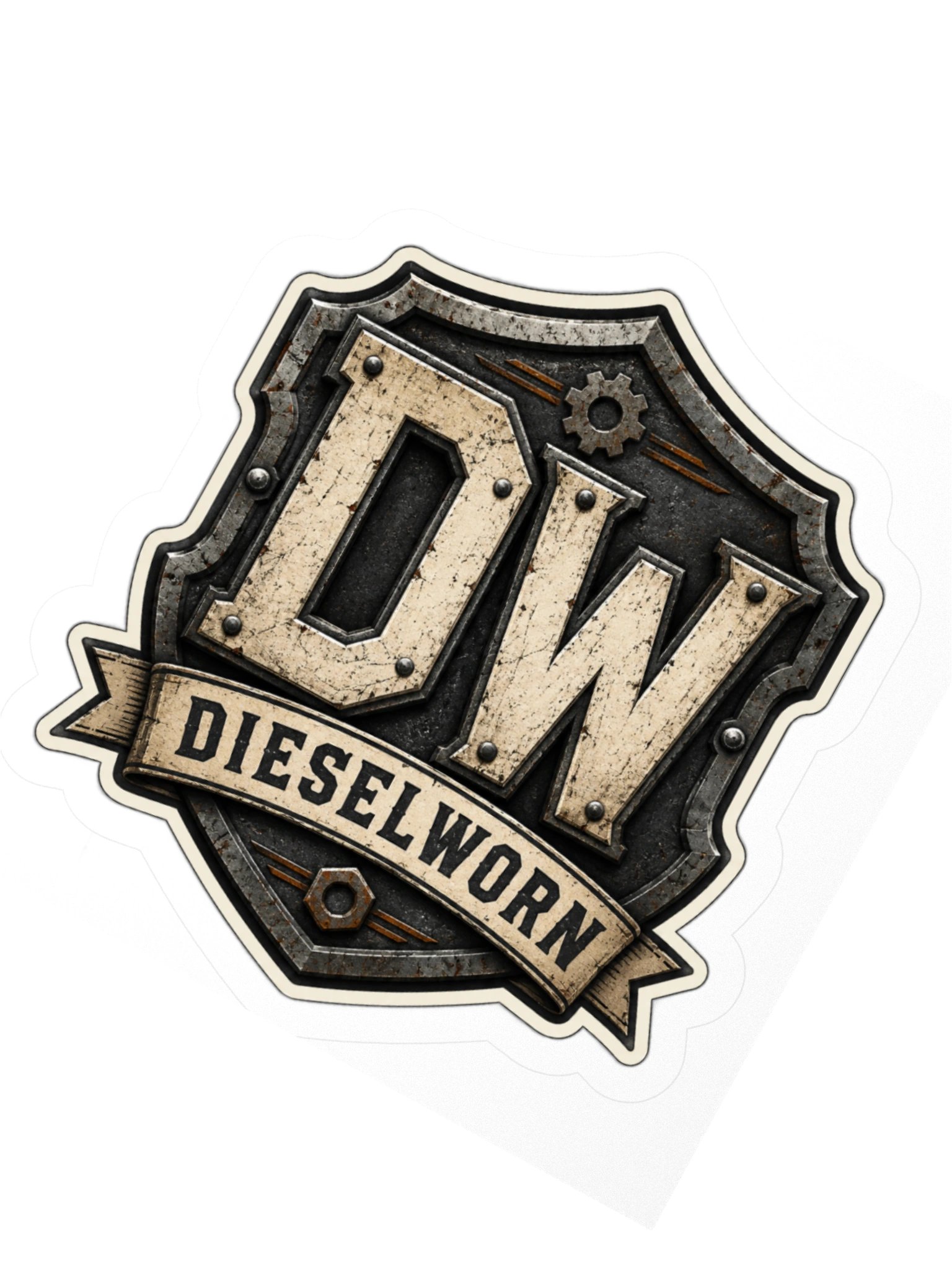 DieselWorn DW Shield Sticker product image (3)