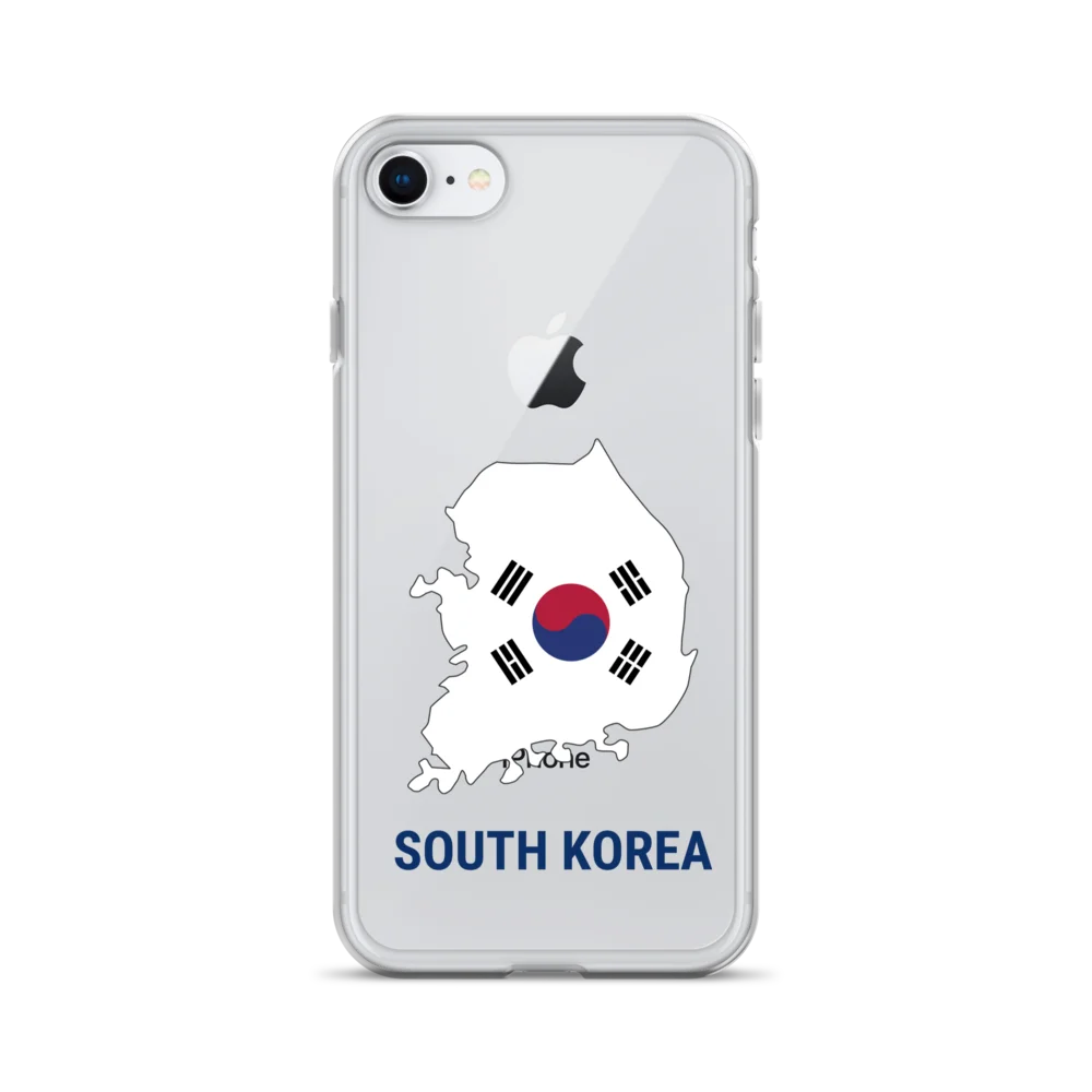 South Korea 2026 World Cup Flag iPhone Tough Case - South Korea Soccer Phone Cover - Dual Layer Protective Case product image (1)