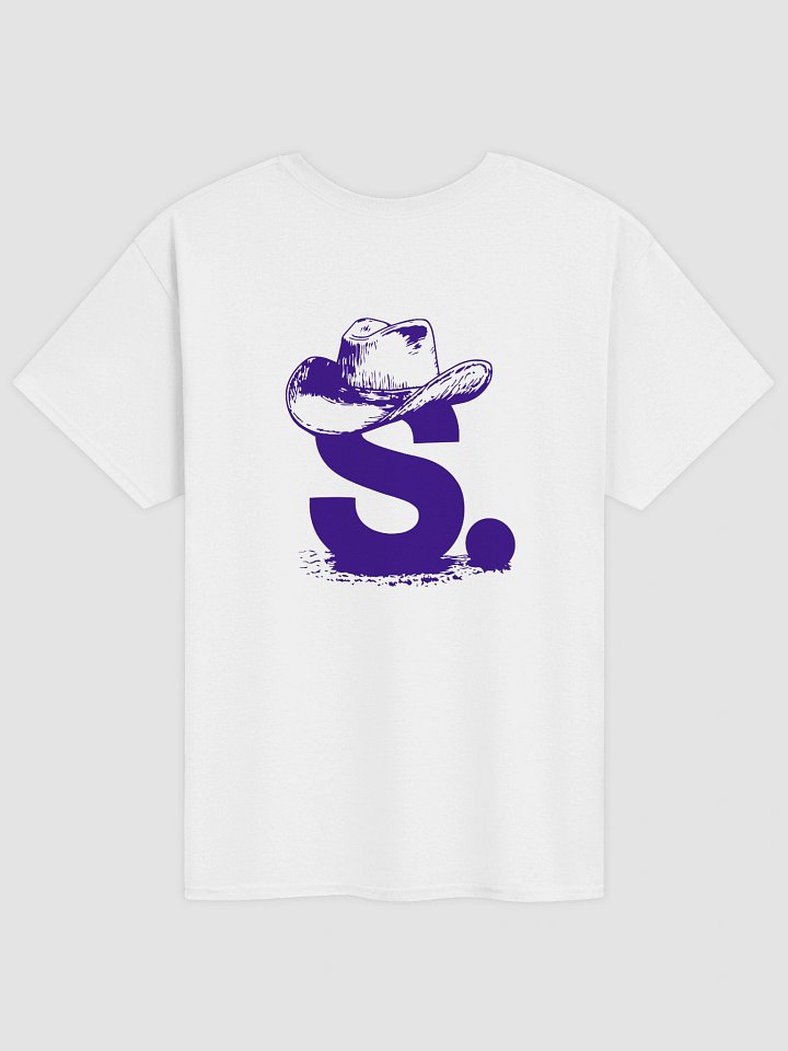 SERHANT. Texas Cowboy Hat White T-Shirt product image (1)