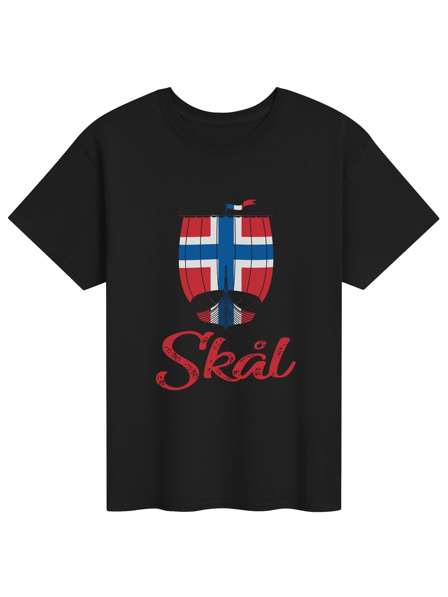 Skal Norwegian Ship Emblem Tee product image (10)