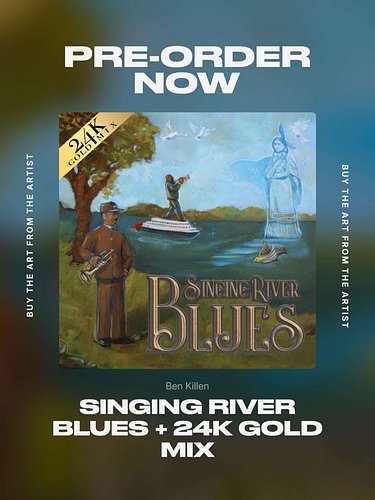 Y’all!  I just joined EVEN & Today I’m opening pre‑orders for a surprise 2‑track EP “Singing River Blues” + my secret 24K Gol...
