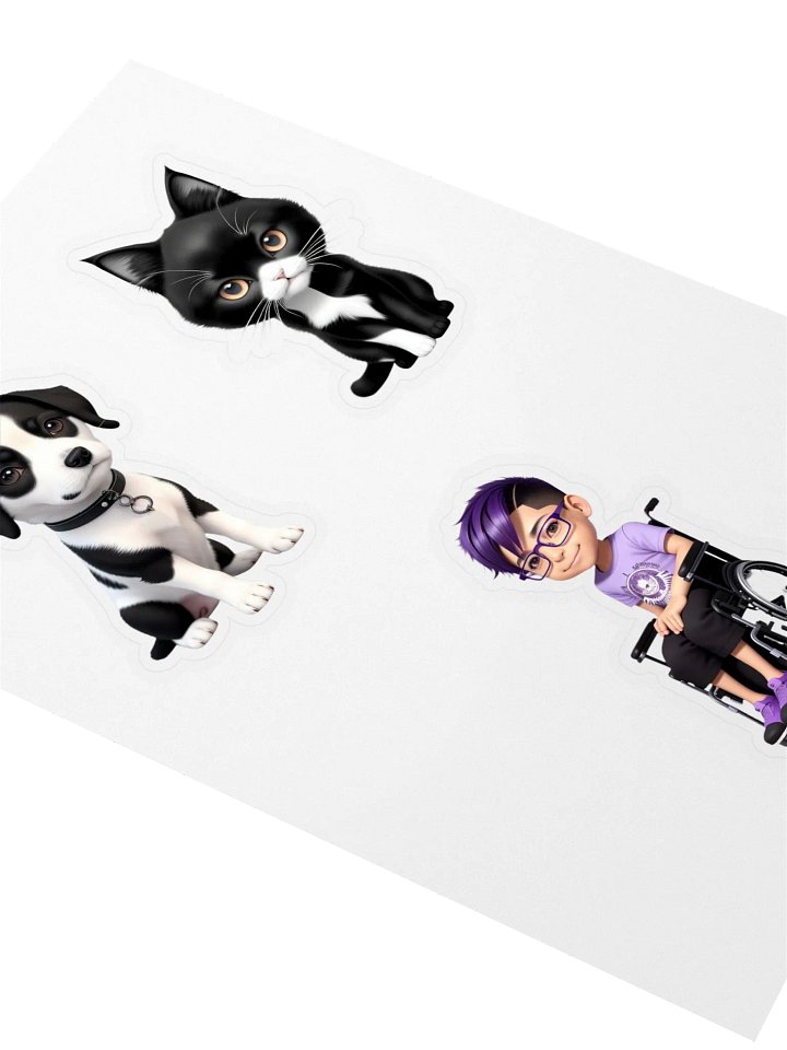 K Support Team STICKERS Sheet product image (2)