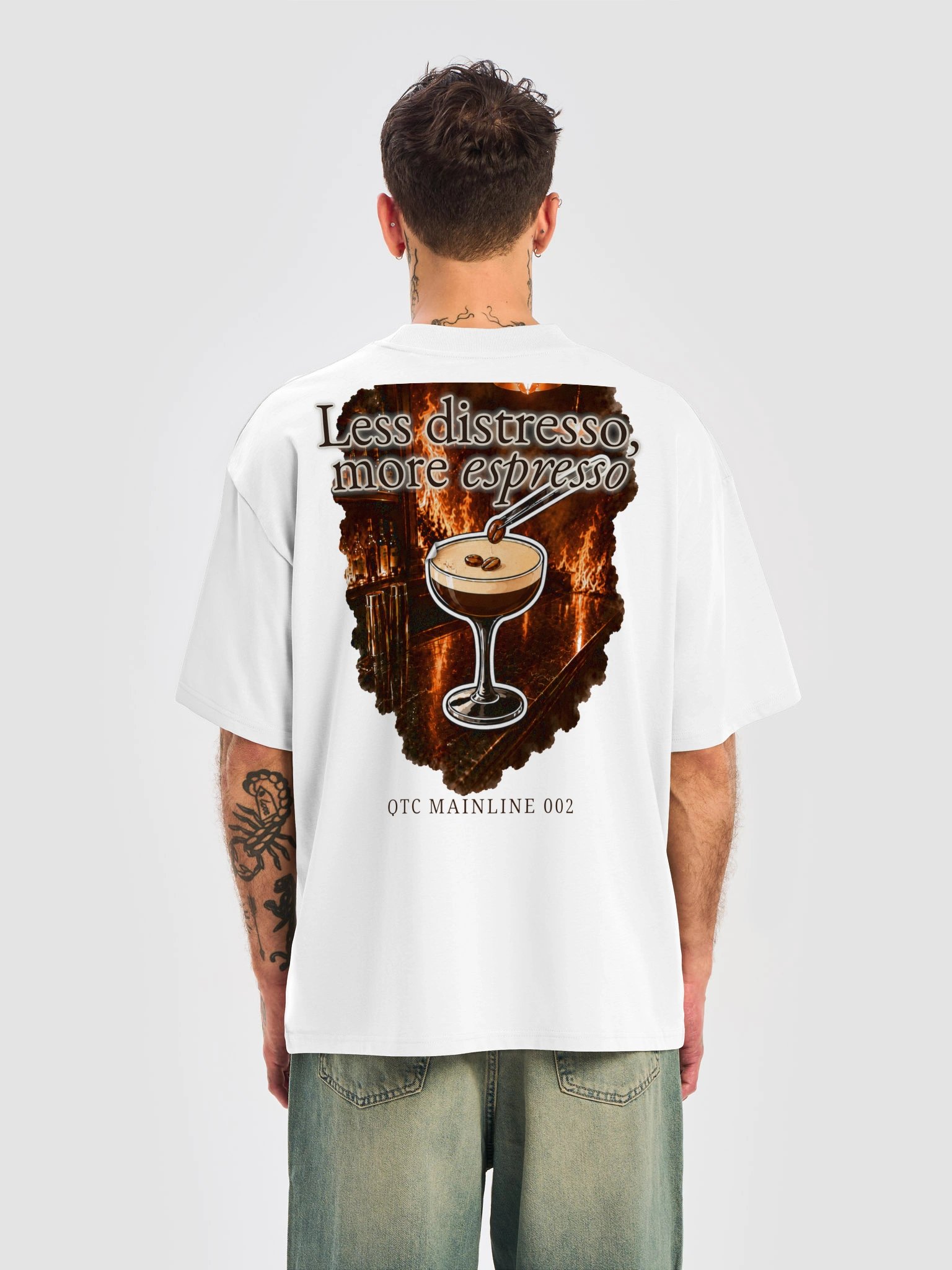 QTC Mainline 002 — Less Distresso Tee product image (6)