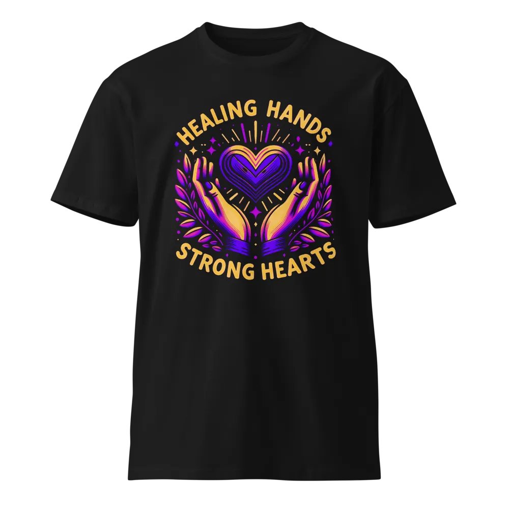 strong hearts ,healing hands t-shirt product image (1)