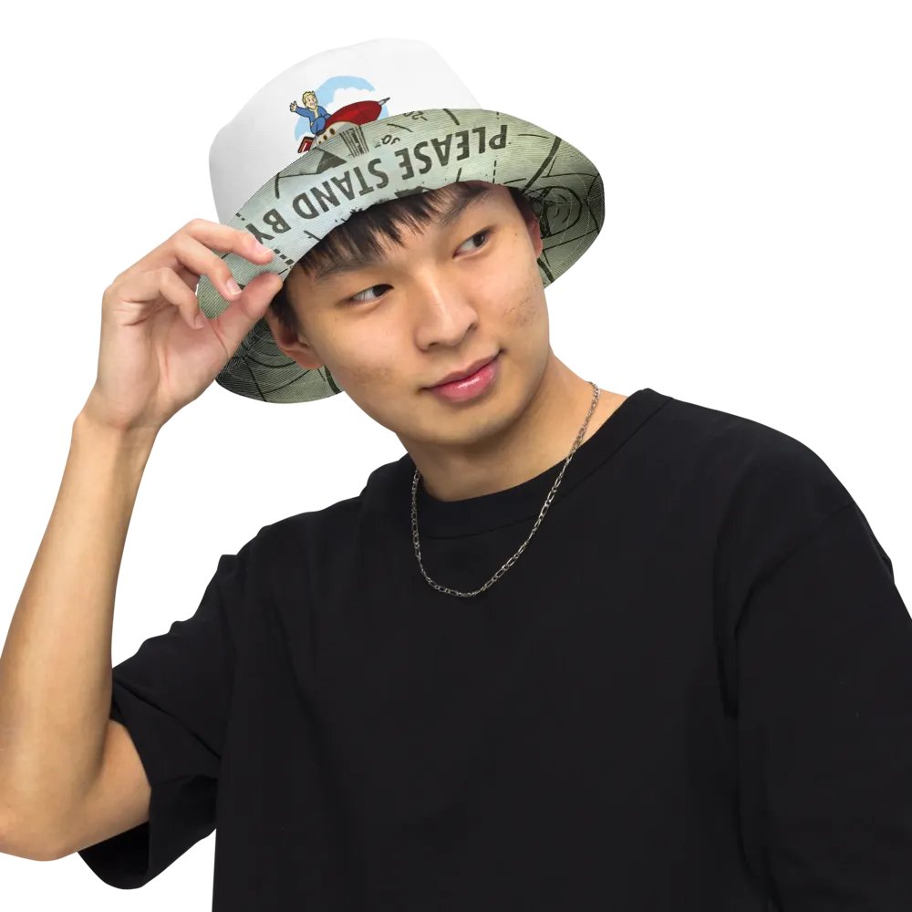 Fallout 76 Please Stand By Reversable Hat product image (6)