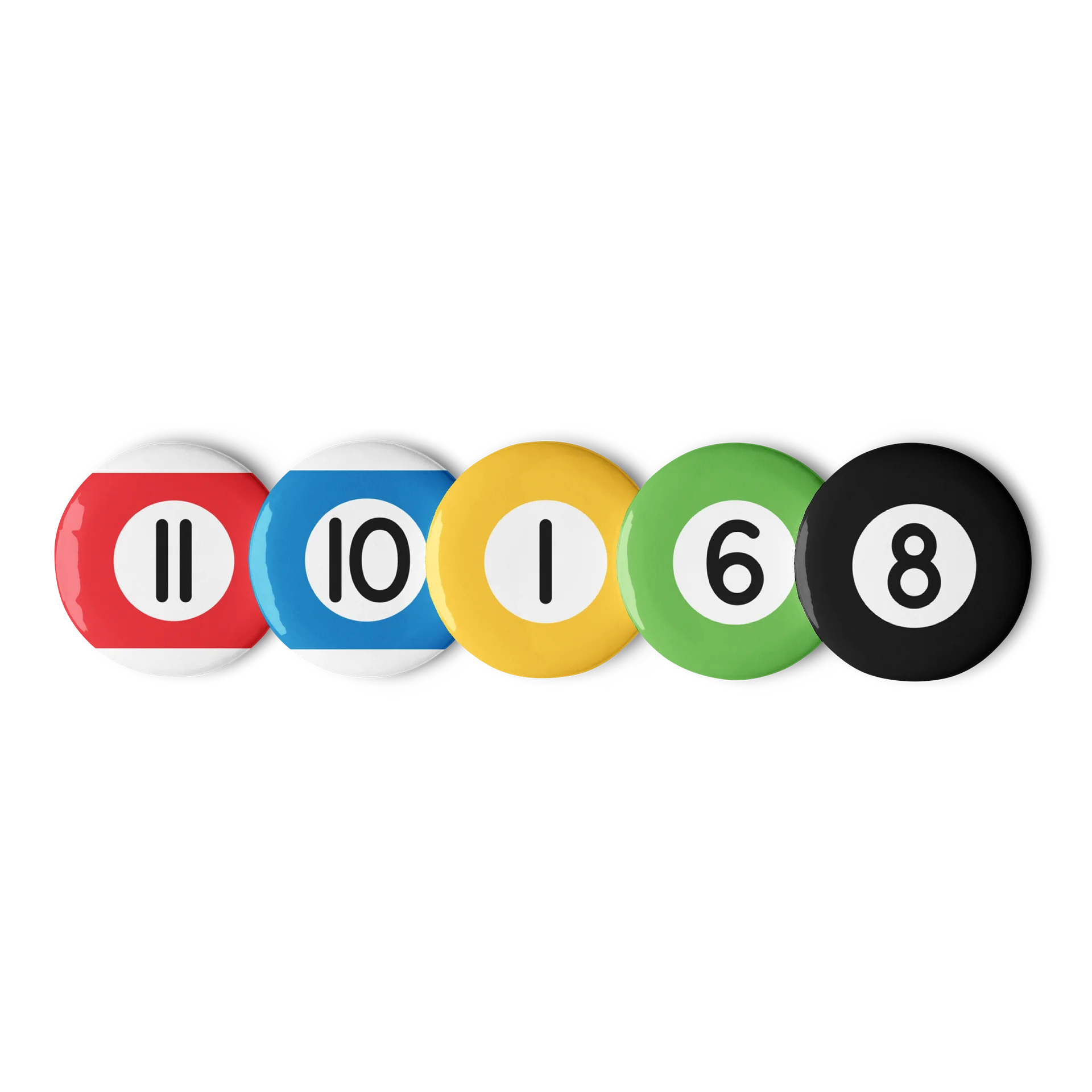Pool Ball Pins Set A product image (2)