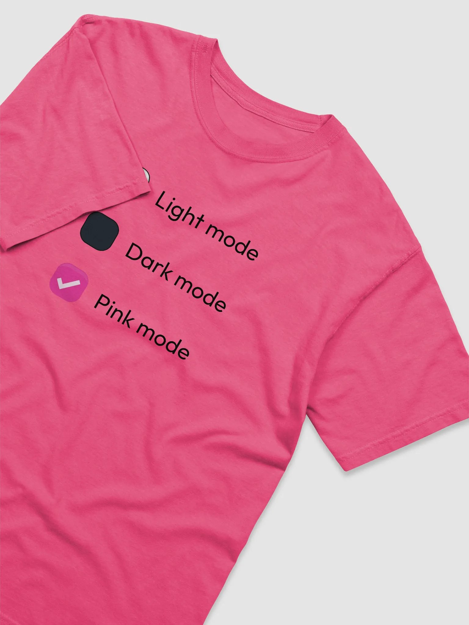 pink mode t-shirt product image (3)