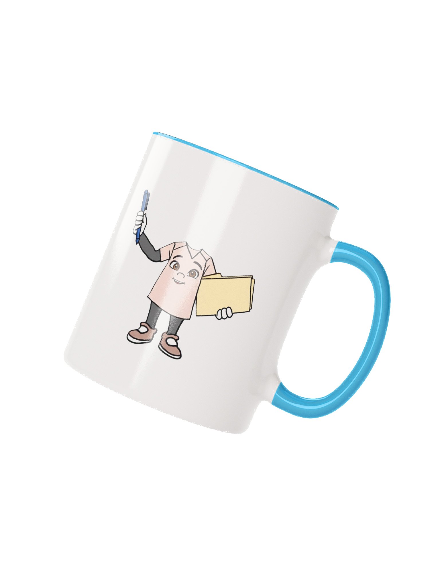 Clara Chartcheck Ceramic Mug product image (2)