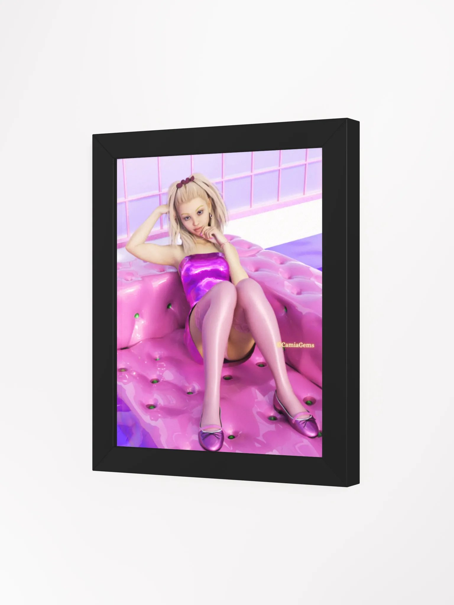 Blushing Beauty Framed Matte Poster product image (55)