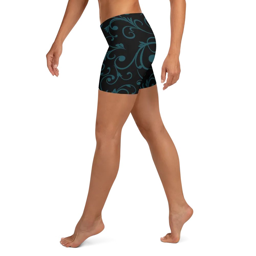 Dark Teal Activewear Shorts product image (5)