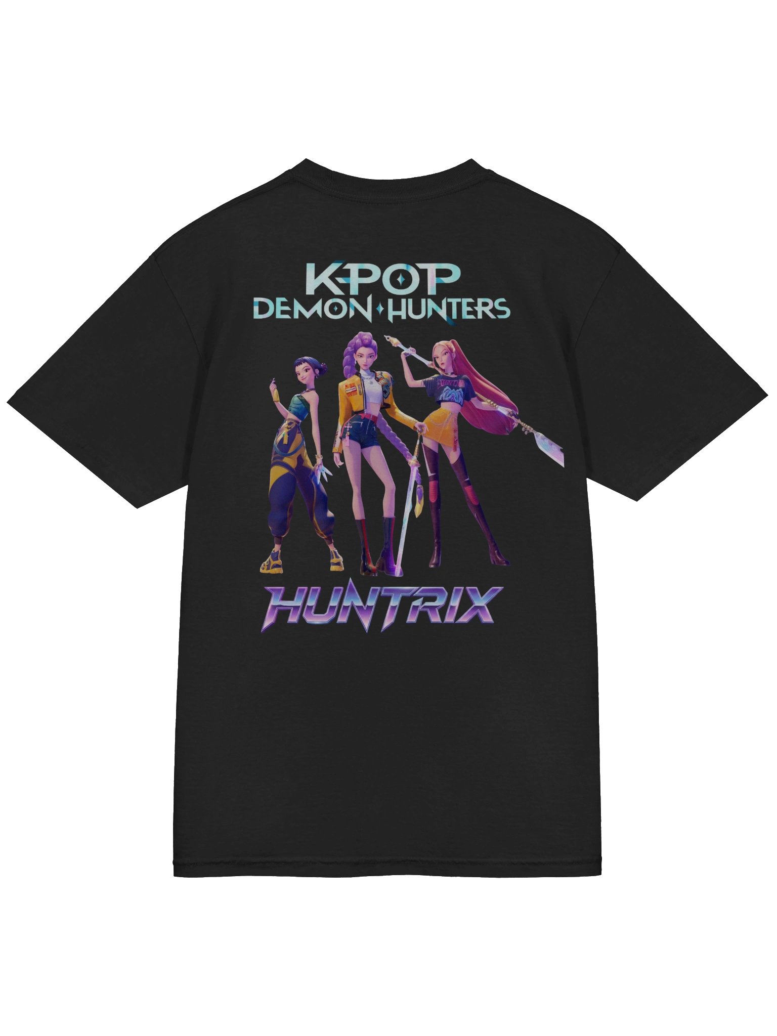 HUNTRIX Demon Hunters K-Pop MALE T-Shirt product image (4)