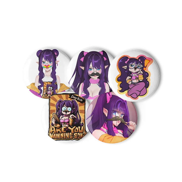 Daddy Keebs Pin Set product image (2)