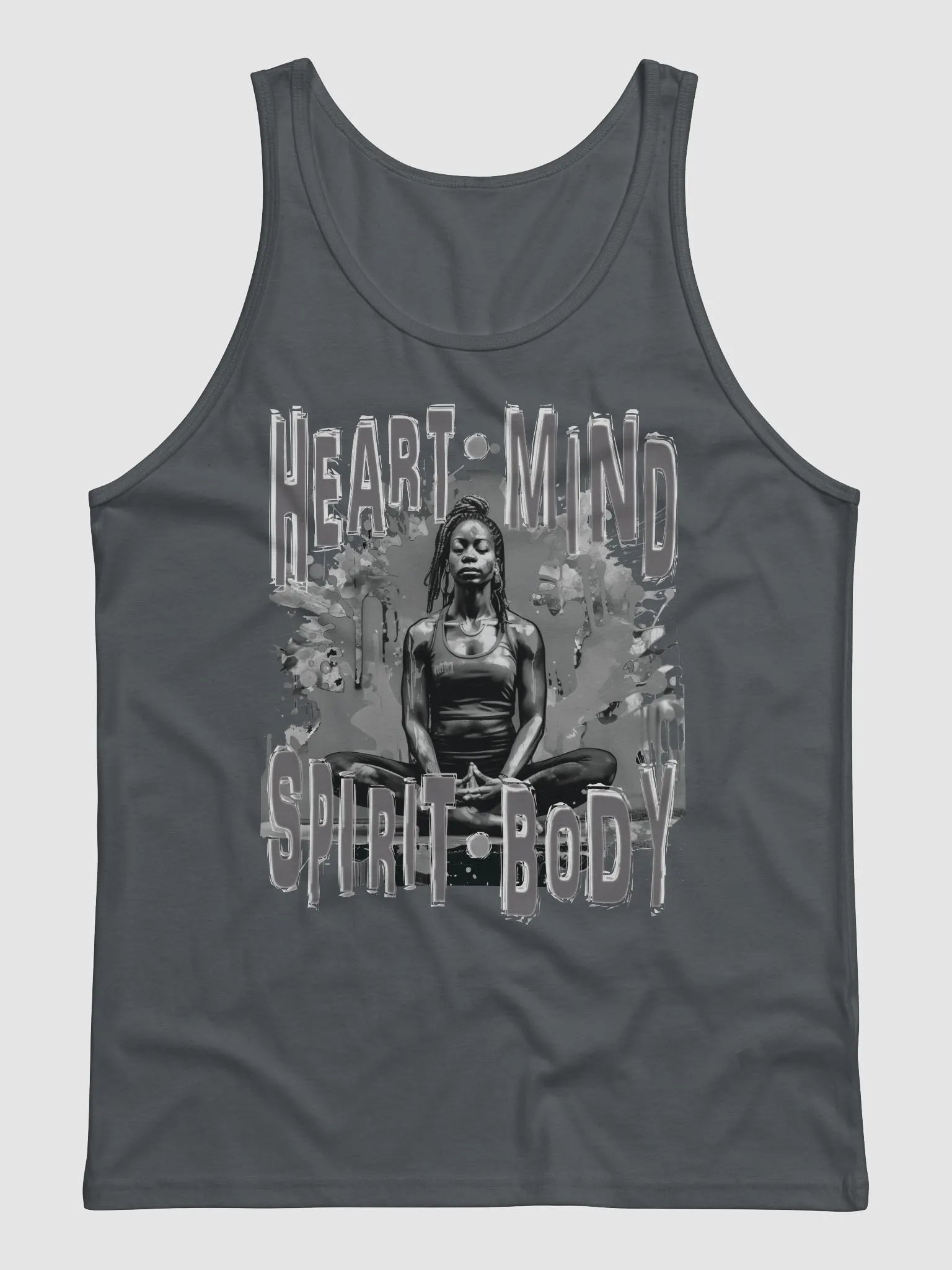 Takes Heart Mind Spirit Body Fitness Meditation Trainer Tank Top product image (3)