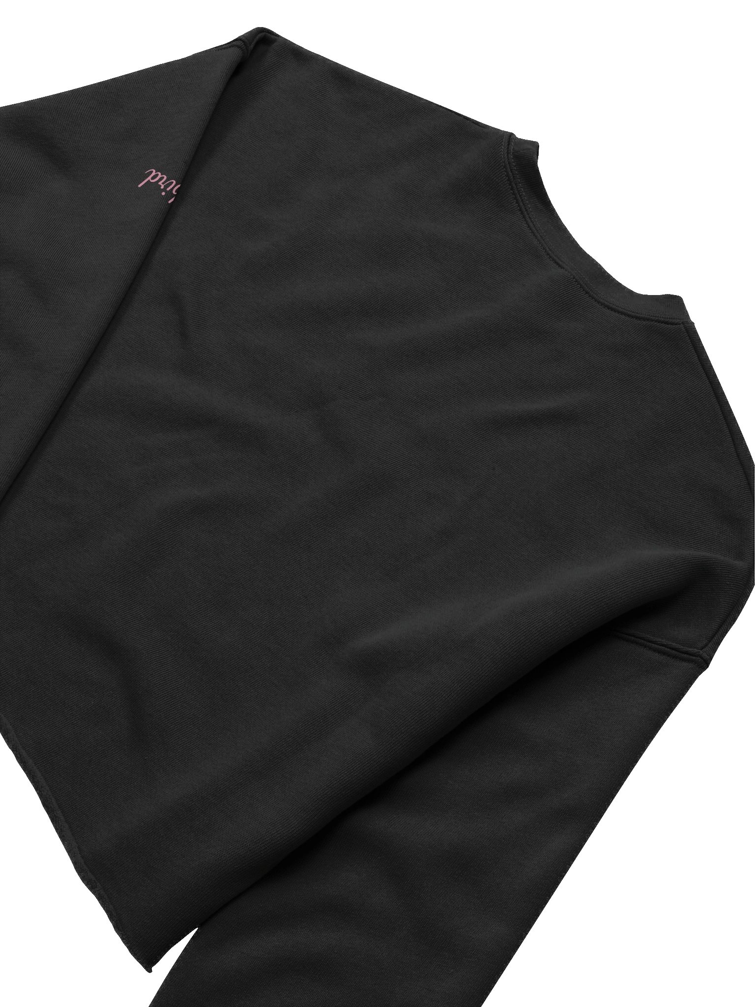 Chic Cursive Crop Sweatshirt - Chlobird Collection product image (6)