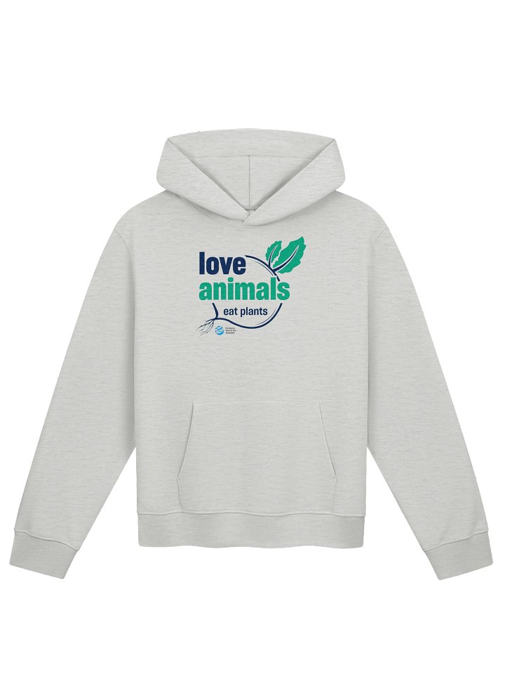 Love animals, eat plants - Hoodie product image (1)