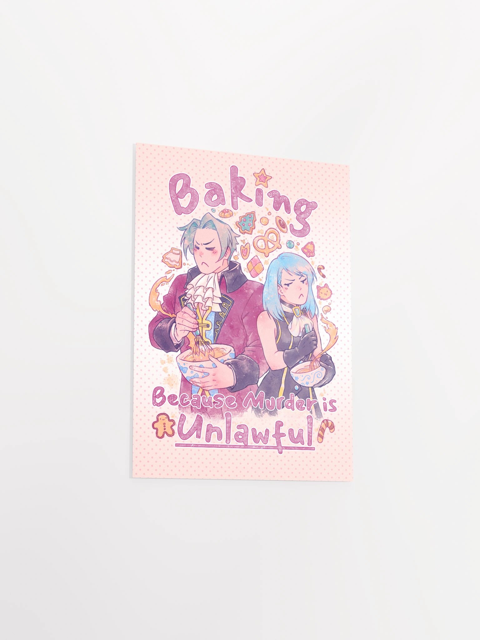 Baking because Murder is Unlawful - Print product image (3)