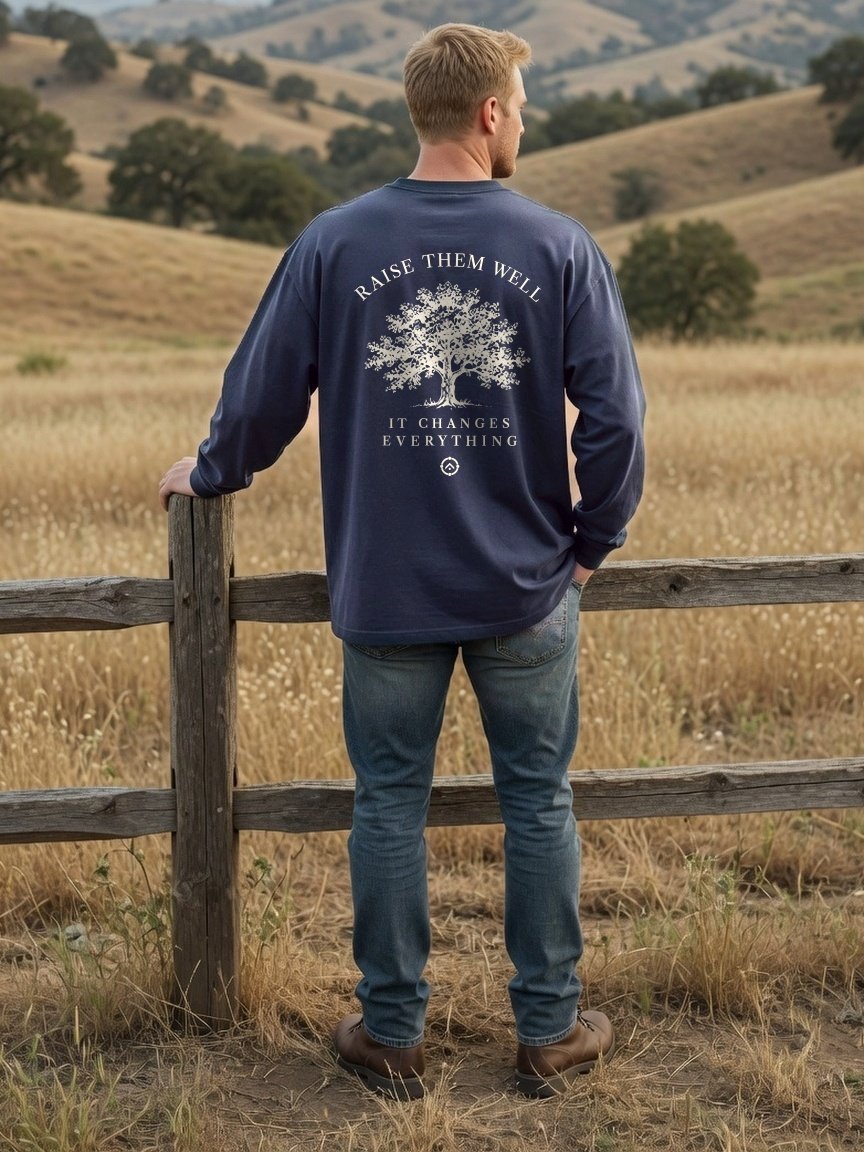Raise Them Well Long Sleeve, Dark product image (6)