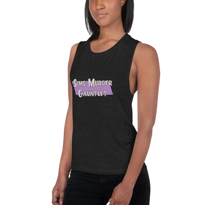 Retro Gauntlet Graphic Muscle Tank product image (1)