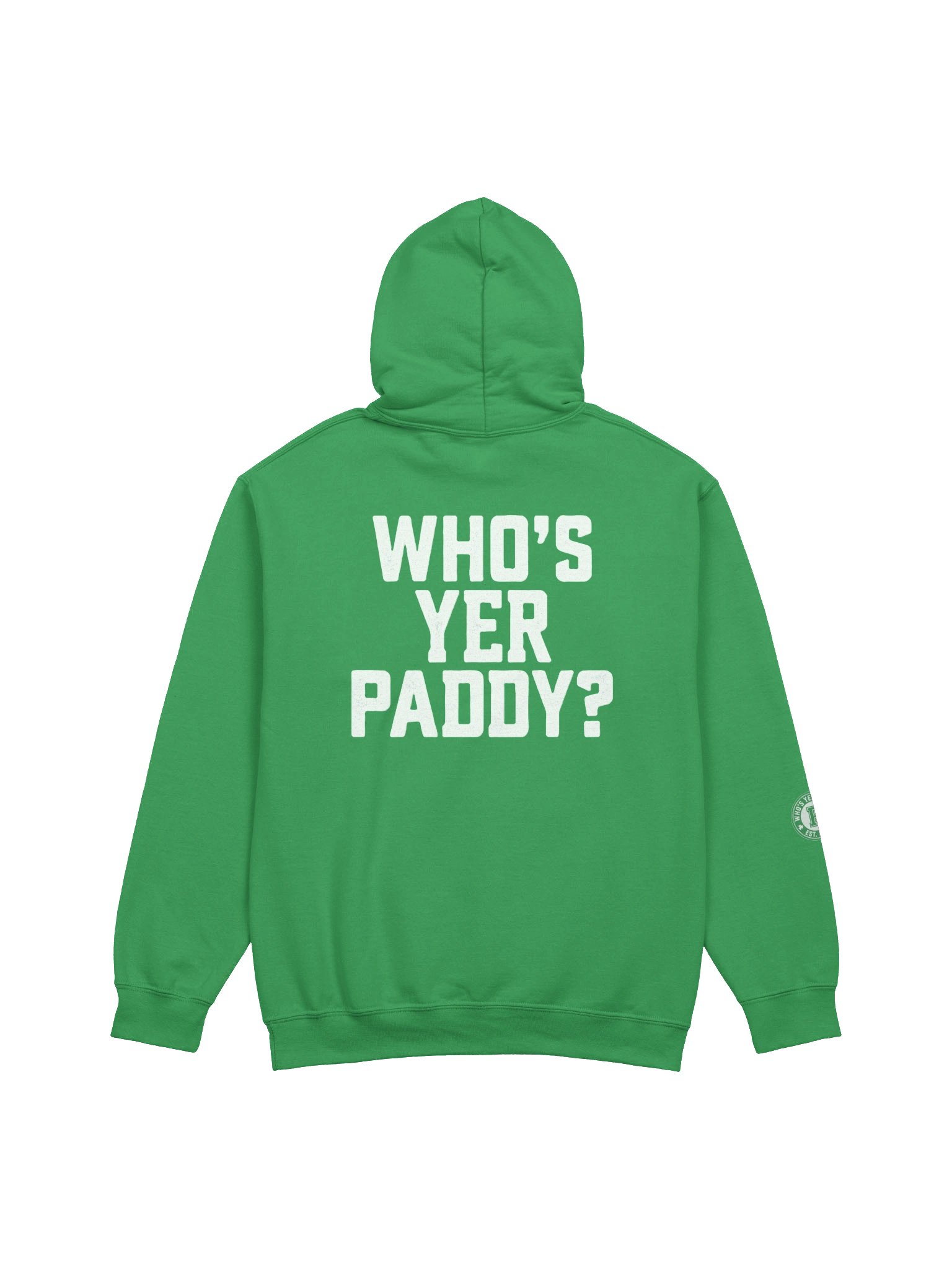 Team Paddy Hoodie Green / White product image (2)