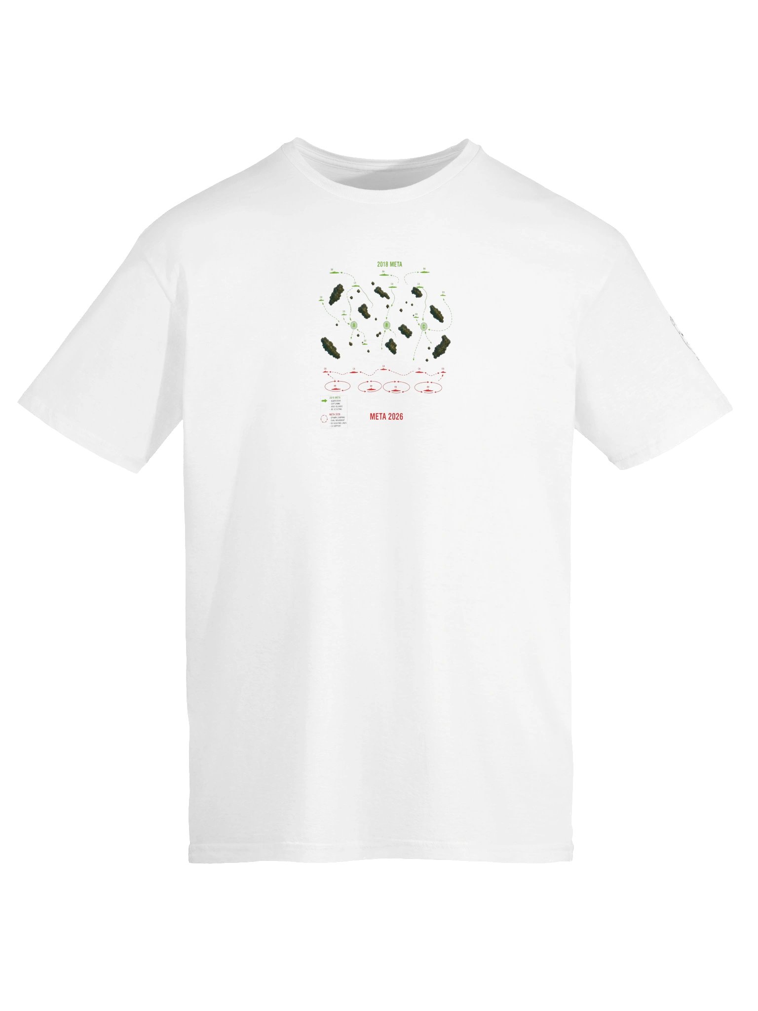 Mini Map Tee White product image (5)