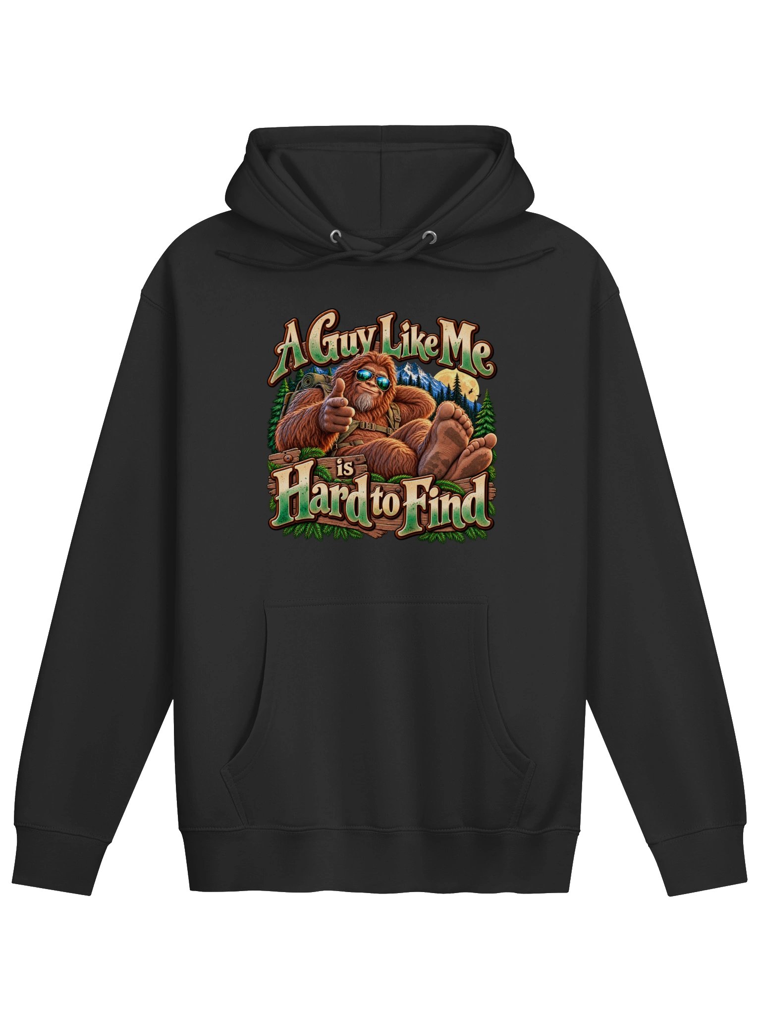 A Guy Like Me Is Hard to Find - Lane Seven Premium Bigfoot Hoodie product image (1)