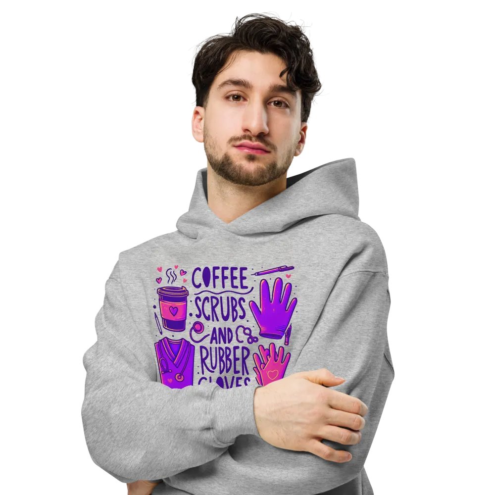 Healthcare Heroes Coffee Scrubs Hoodie product image (6)