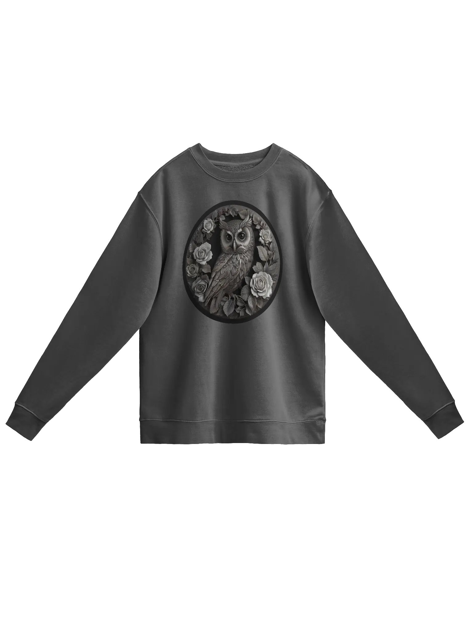Mystic Owl and Roses Sweatshirt product image (6)