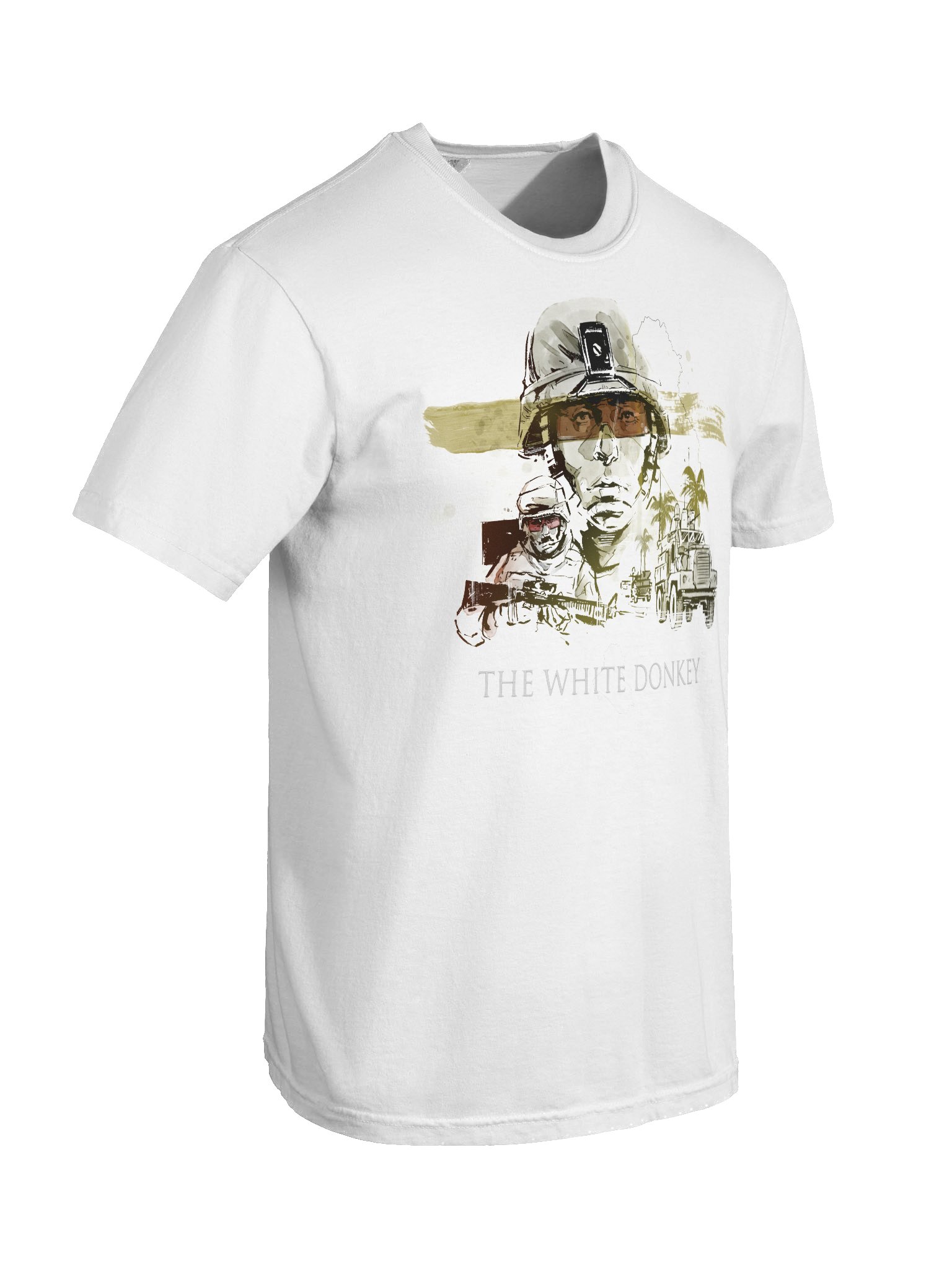 The White Donkey Graphic Tee product image (6)