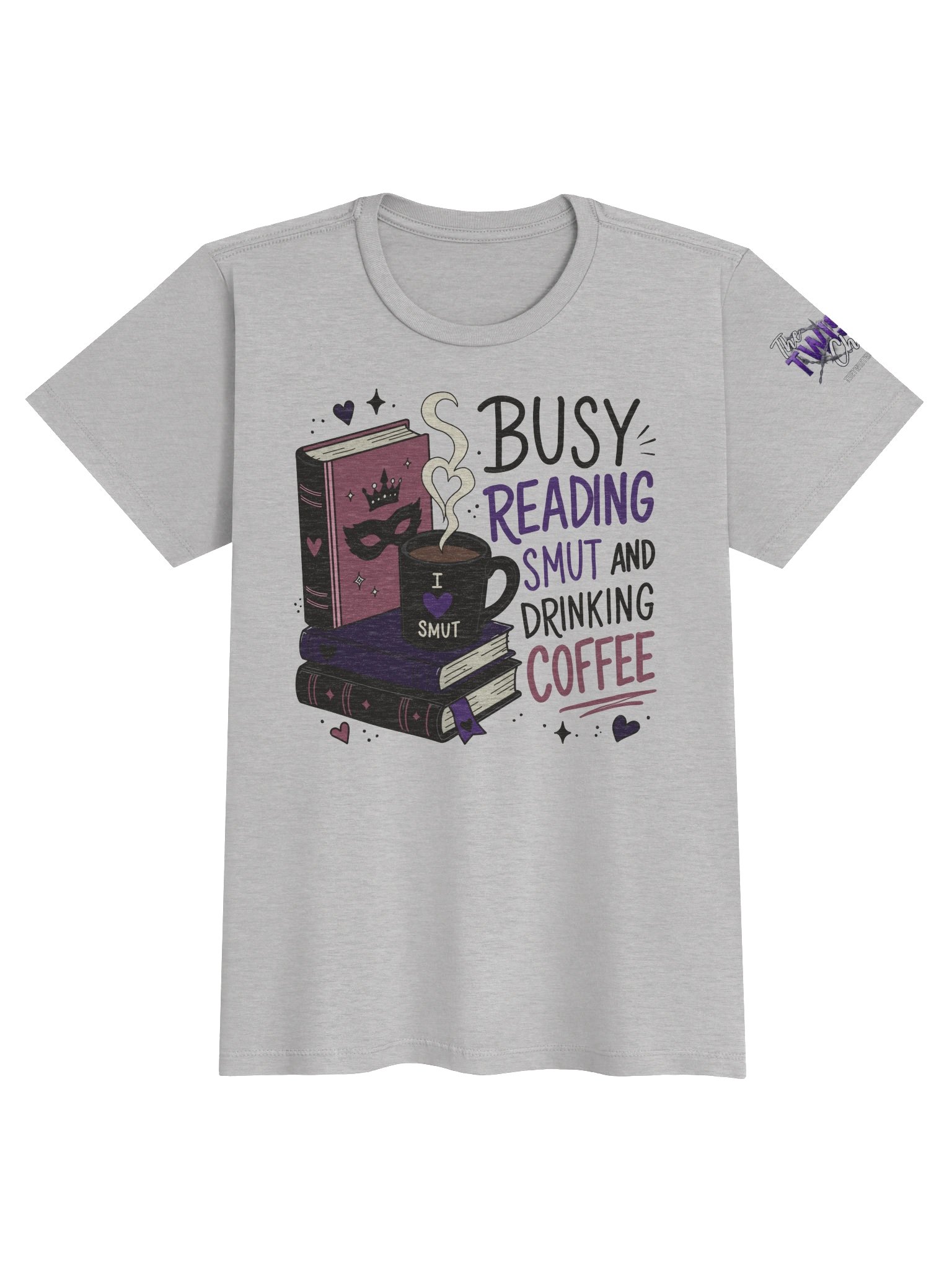 Busy Reading Smut and Drinking Coffee (Women's Soft Touch Tee) product image (1)