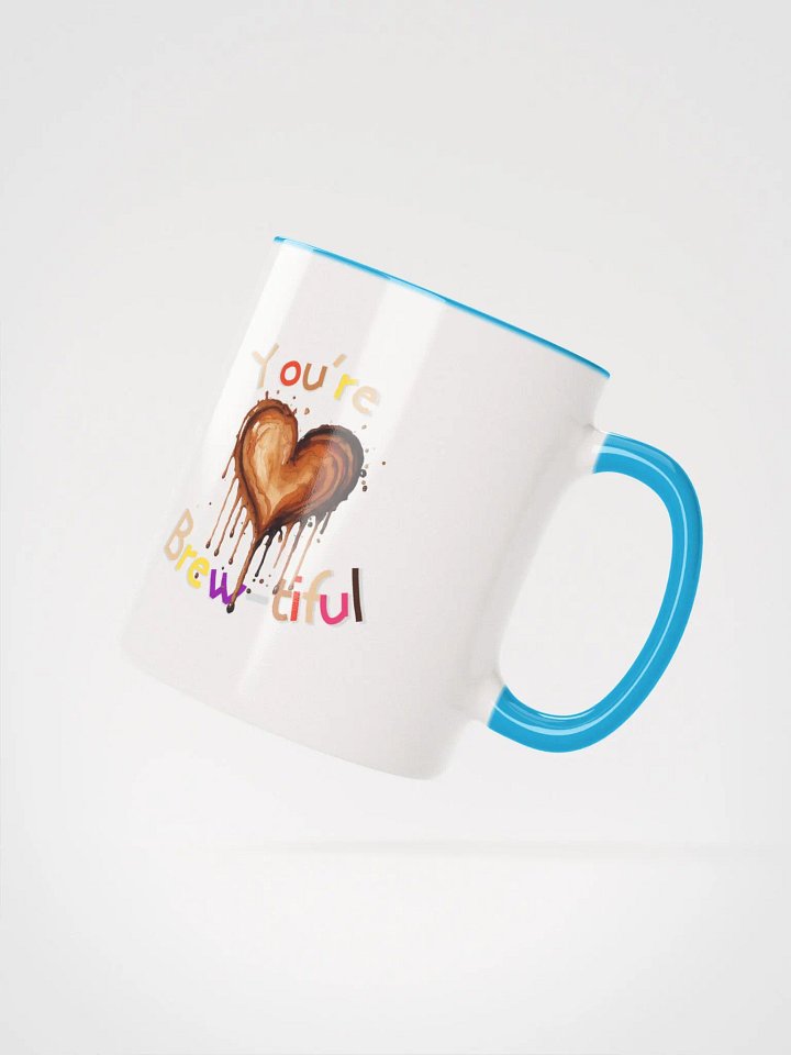 You're Brew-tiful Ceramic Mug with Color Inside product image (24)