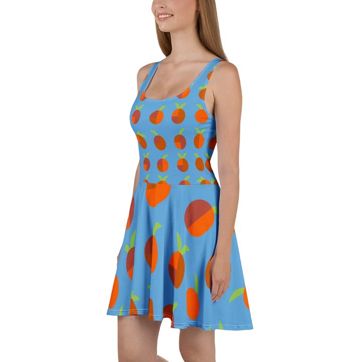 Citrus Sunburst Skater Dress product image (1)