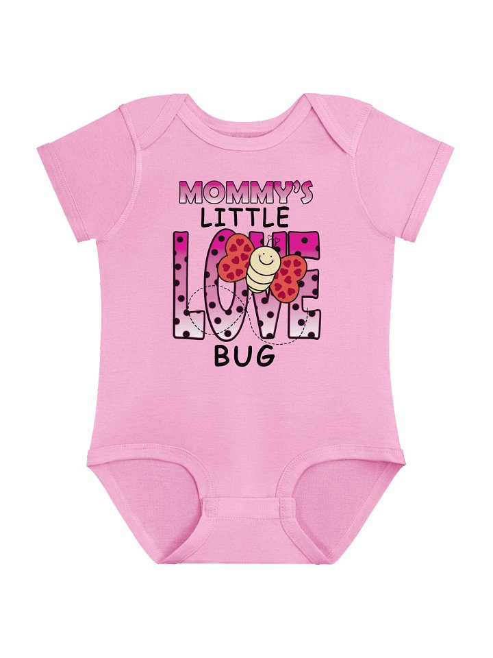 Mommy's Little Love Bug Butterfly Baby Onesie product image (1)