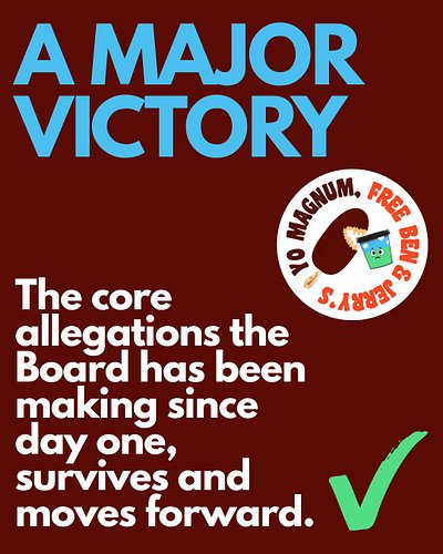 This is a fight for the heart and soul of Ben & Jerry's. Take action today to show your support at freebenandjerrys.com

#fre...