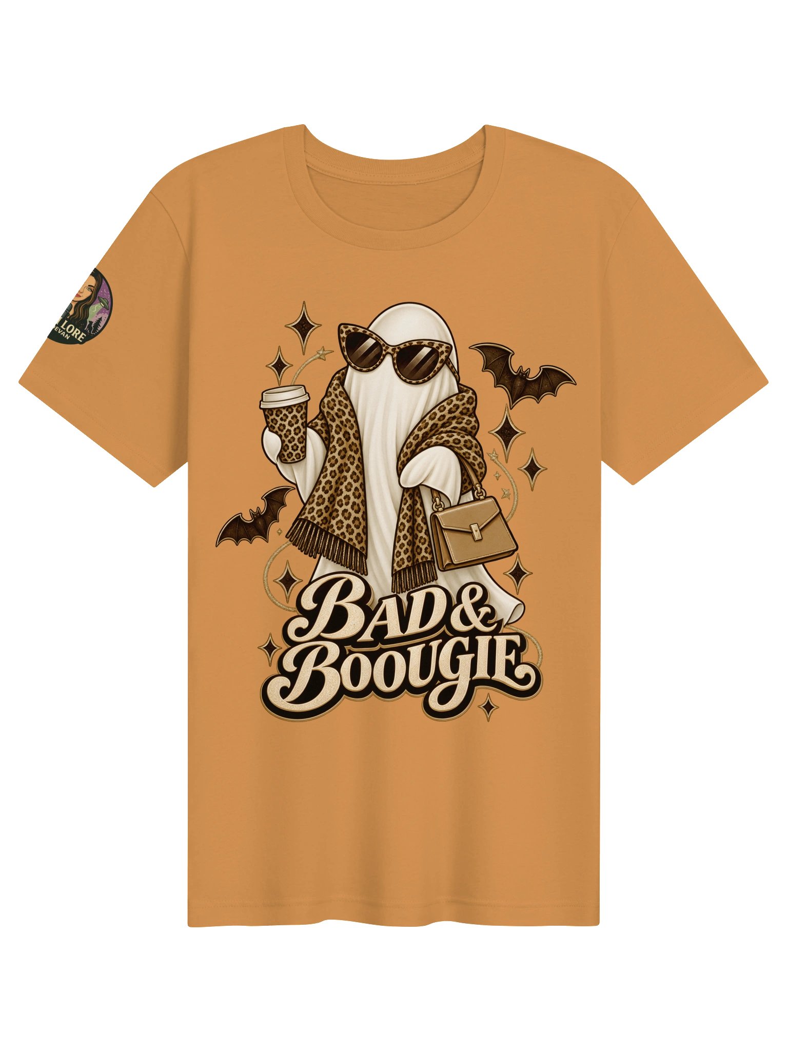 LIMITED EDITION-HALLOWEEN *BAD & BOOUGIE* SOFT T-SHIRT product image (100)