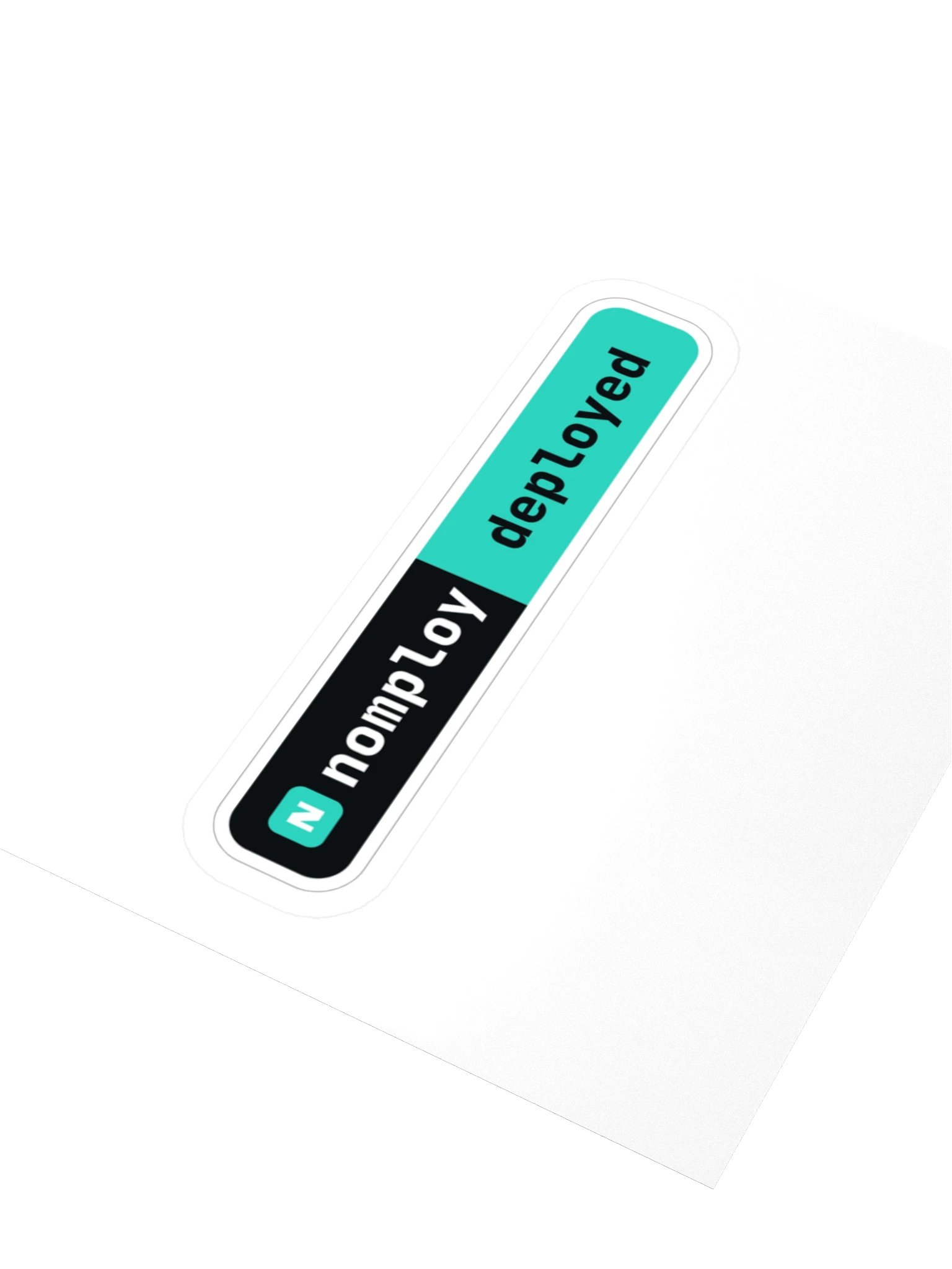 nomploy | deployed Badge Sticker product image (3)