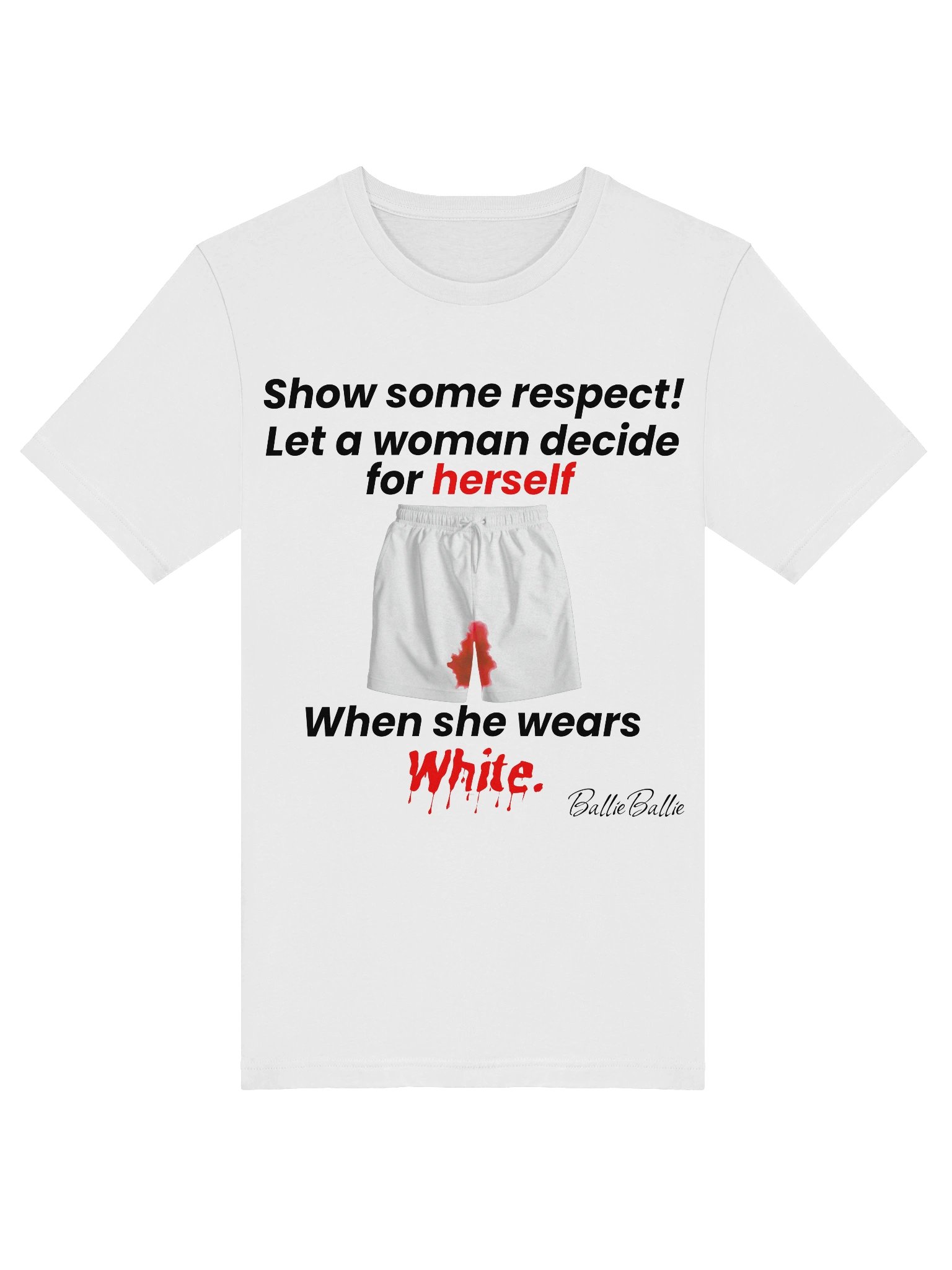 Show some respect! Let a woman decide for herself when she wears white. product image (5)
