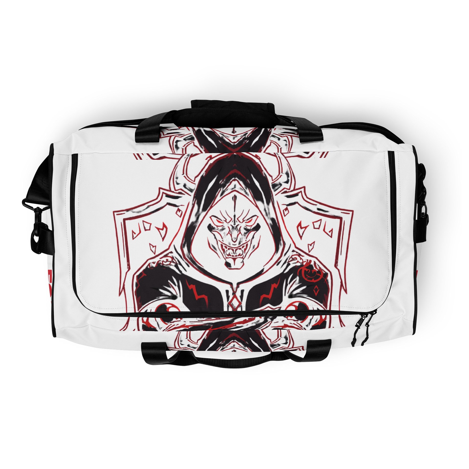Dreadshield Duffle: Horned Hooded Creature Print product image (8)