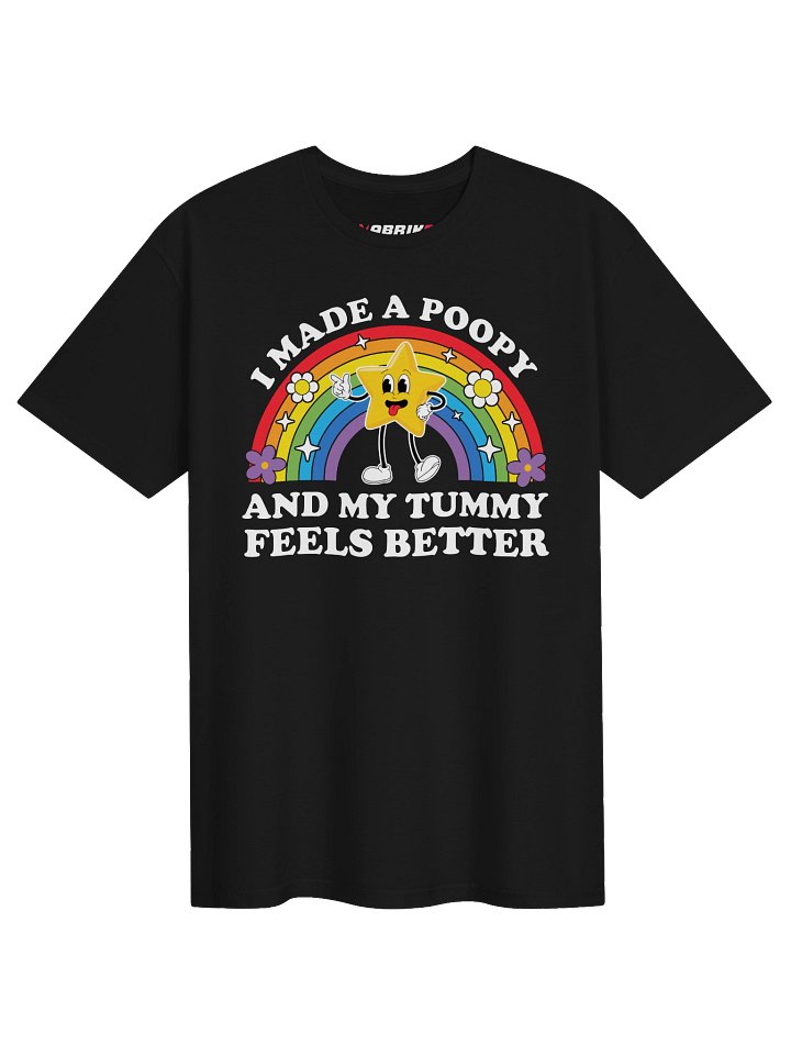 I Made A Poopy Funny Rainbow Star T-Shirt product image (3)