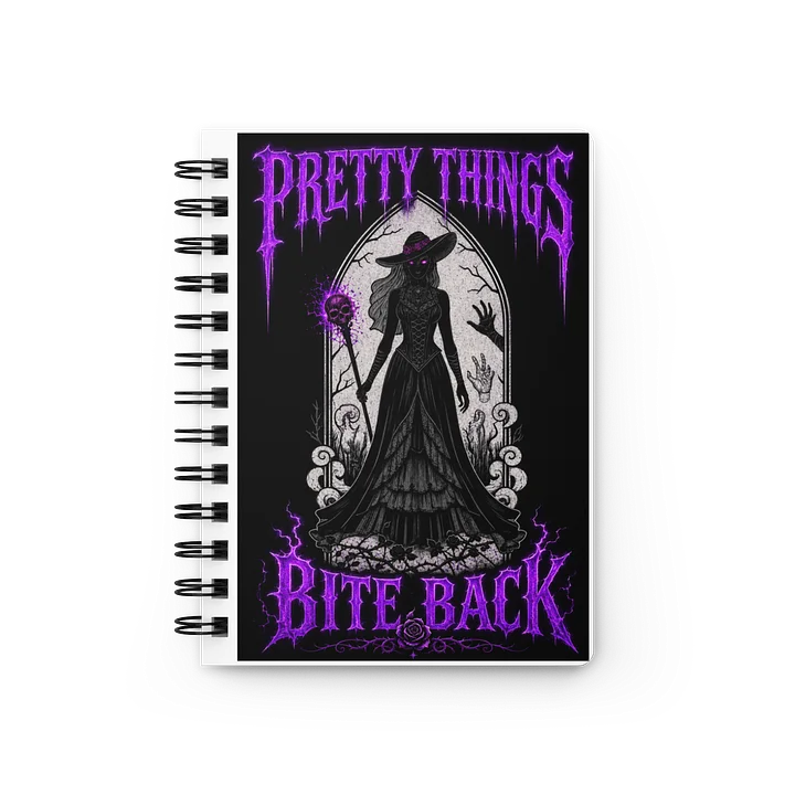 Pretty Things Bite Back — Gothic Spiral Journal product image (1)