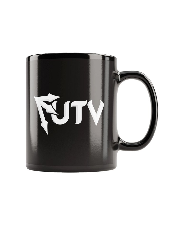 FUTV Standard Black & White Mug product image (1)