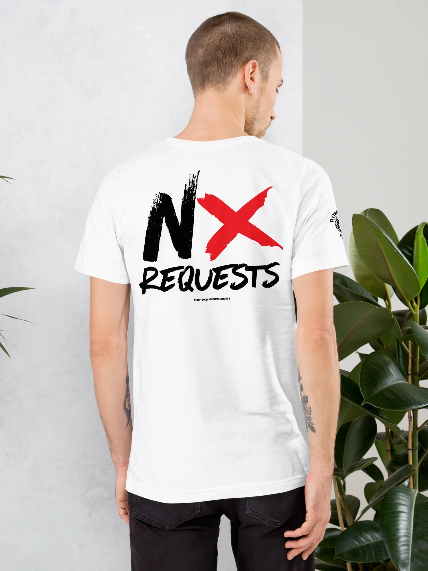NX REQUESTS - WHITE TEE product image (3)